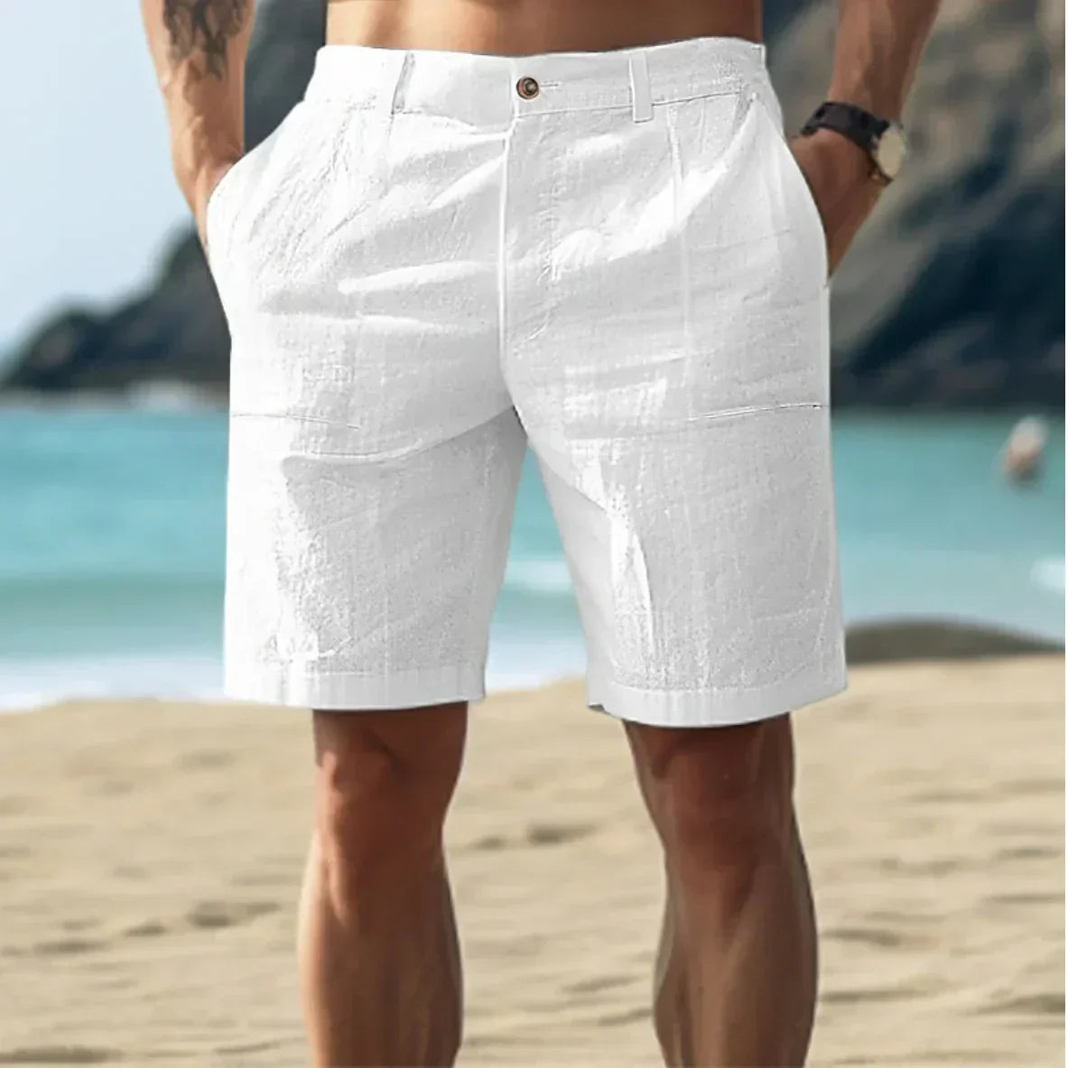 Ralph | Men’s Linen Shorts
