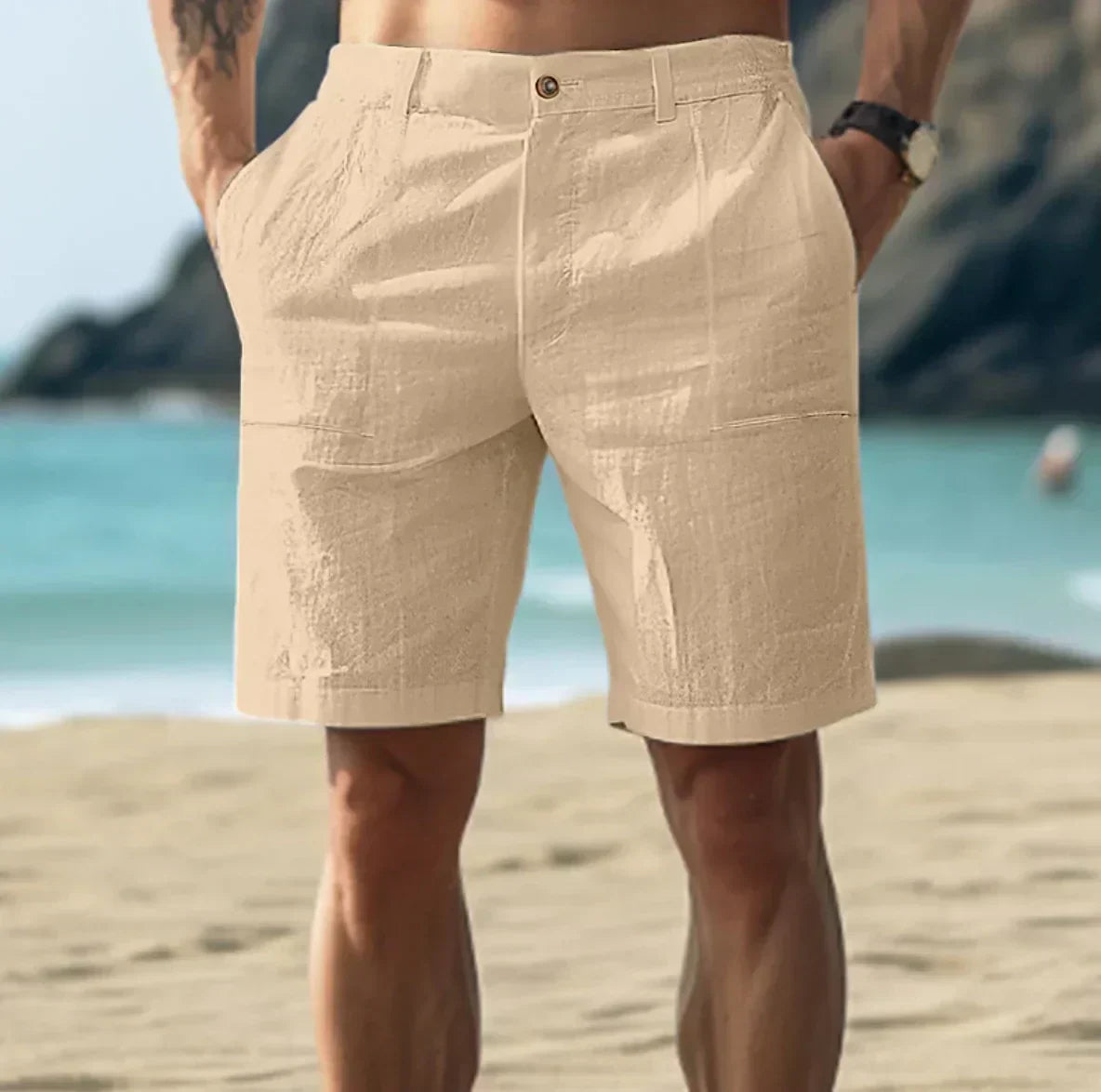 Ralph | Men’s Linen Shorts