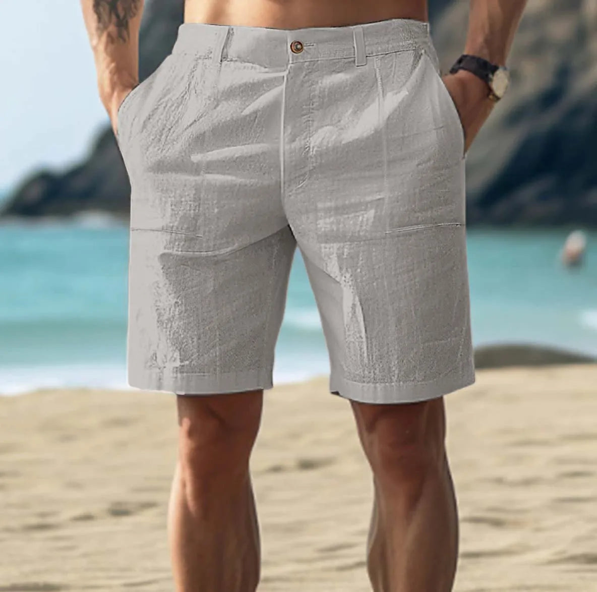 Ralph | Men’s Linen Shorts