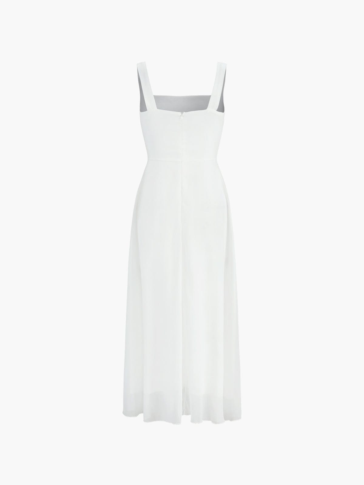 Marcia | Classic Summer Dress with Square Neck