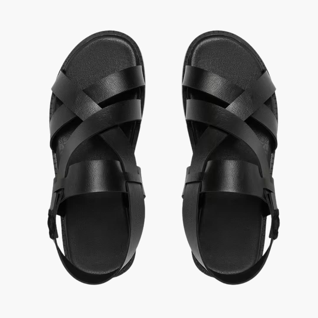 Malcolm | Men's Casual Sandals with Adjustable Strap and Soft Microfiber Lining