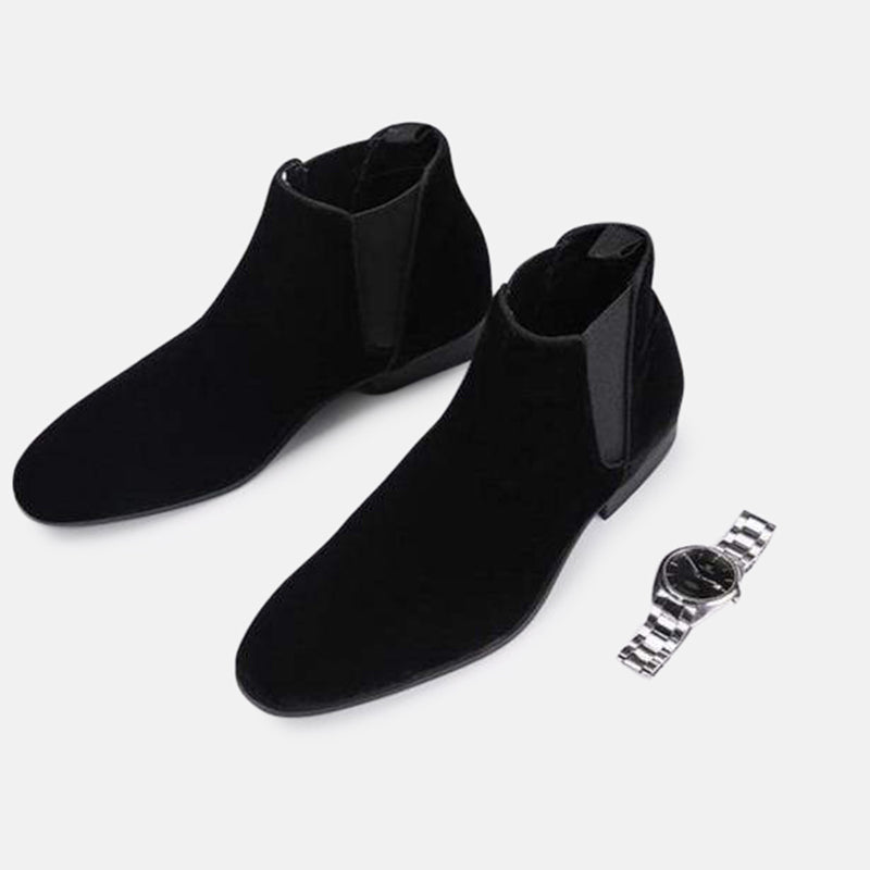 James | Men’s Suede Chelsea Boots