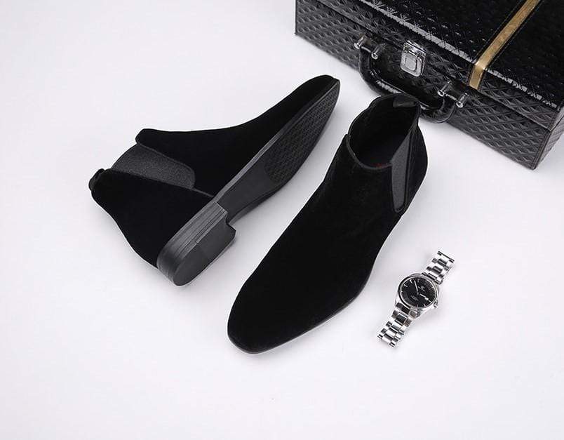 James | Men’s Suede Chelsea Boots