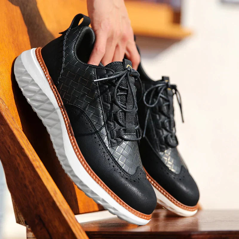 Carter | Men's Lace Up Platform Walking Sneakers