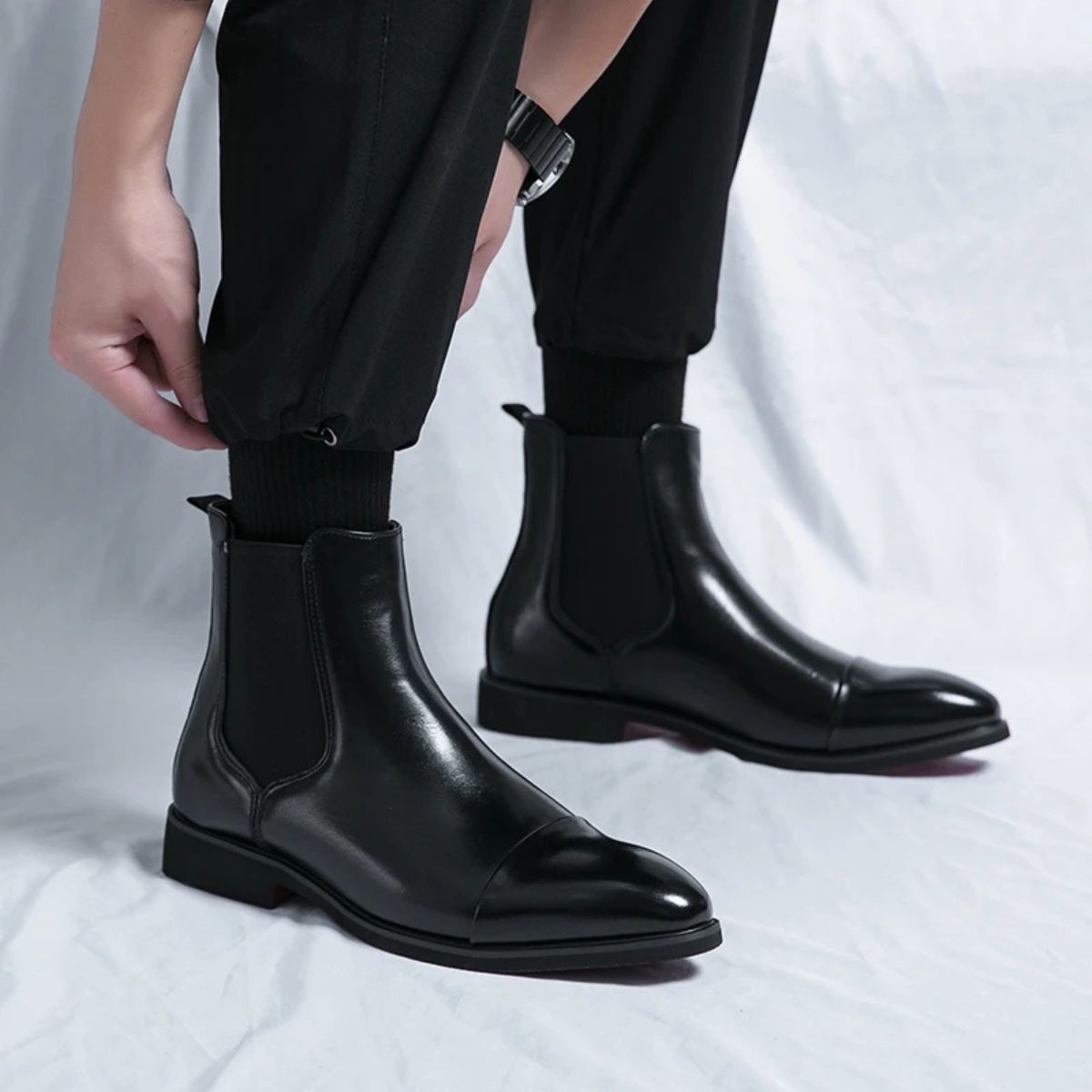 Tobias | Men’s Leather Chelsea Boots