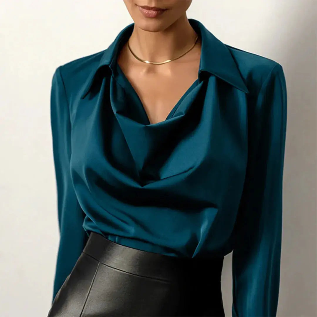 Sierra | Women’s Luxurious Satin Blouse