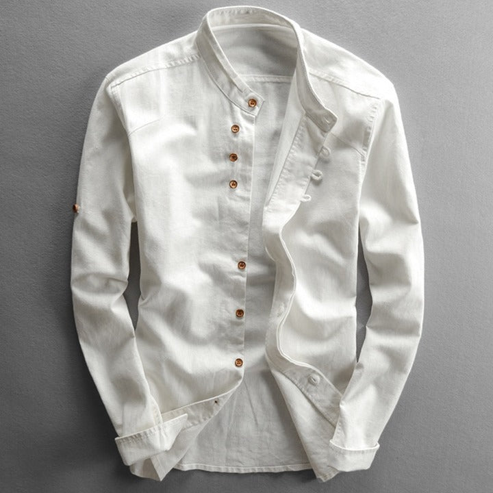 Kenji | Men’s Japanese Style Minimalist Breathable Shirt