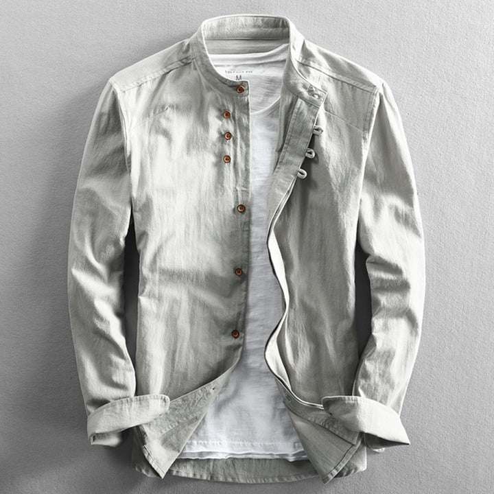 Kenji | Men’s Japanese Style Minimalist Breathable Shirt