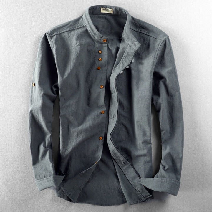Kenji | Men’s Japanese Style Minimalist Breathable Shirt