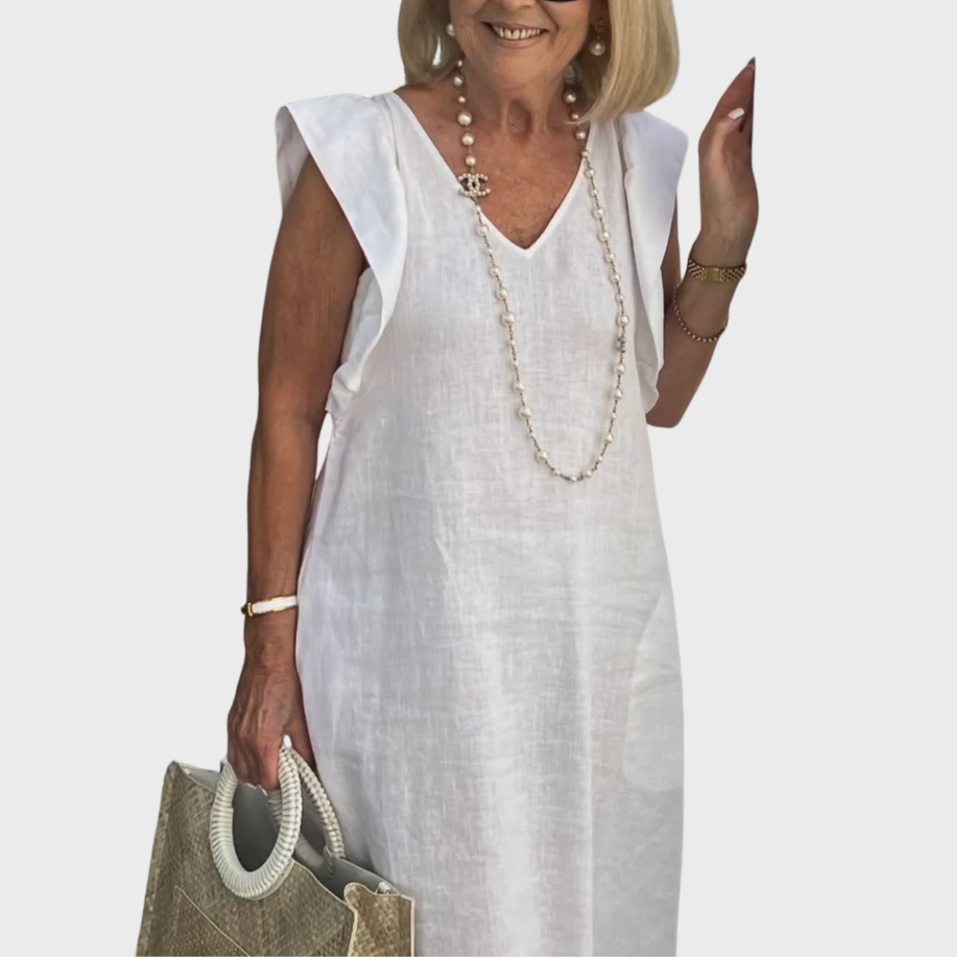 Odessa | Women's Sleeveless Pocket Maxi Casual Breathable Dress