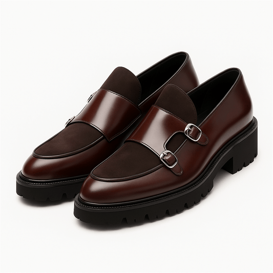 Valemont | Men’s Double Monk Strap Loafers