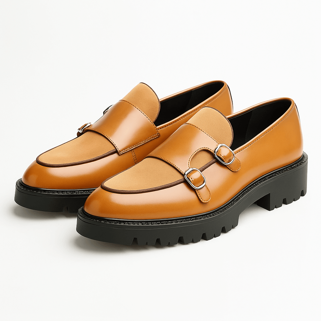 Tommy | Men’s Double Monk Strap Loafers