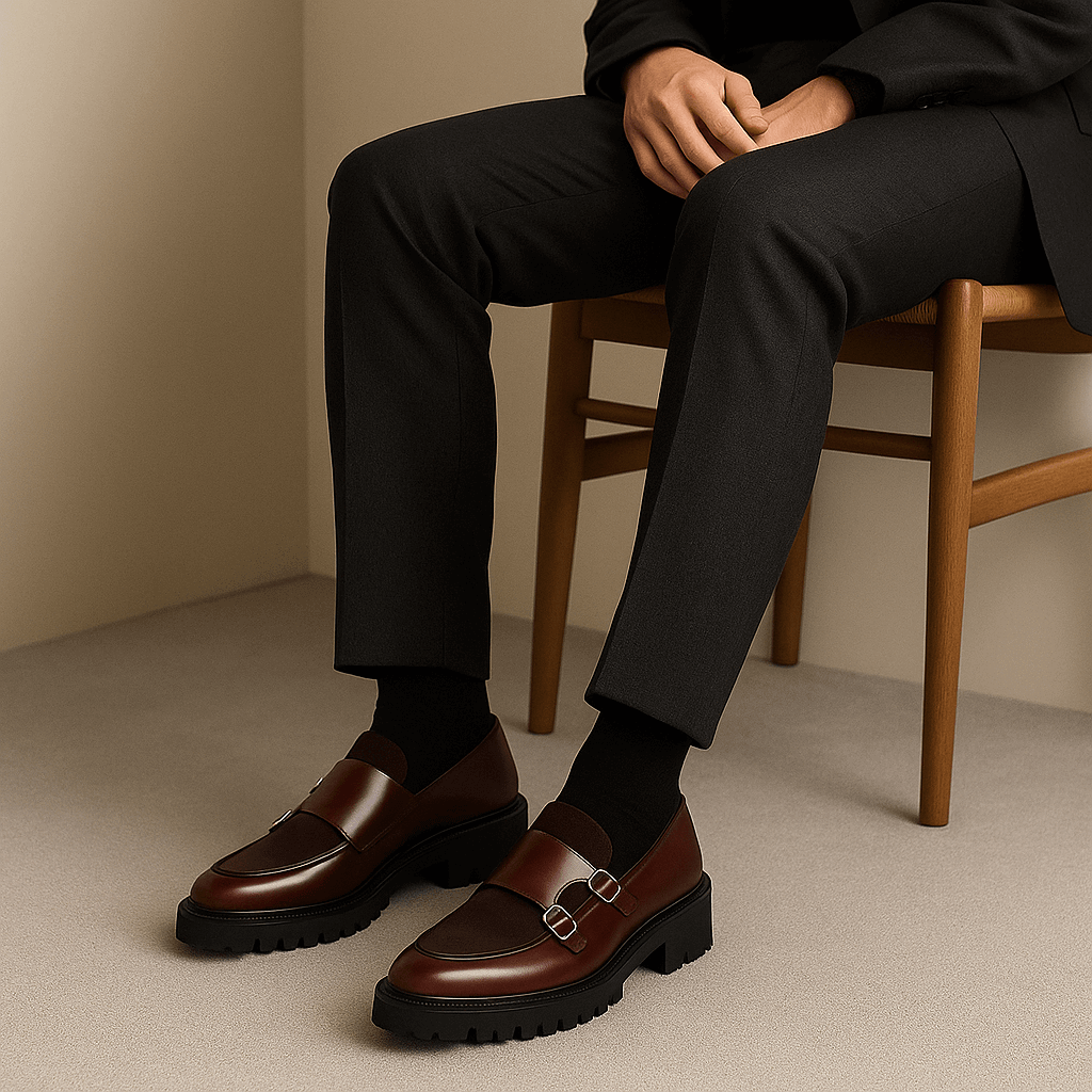 Tommy | Men’s Double Monk Strap Loafers