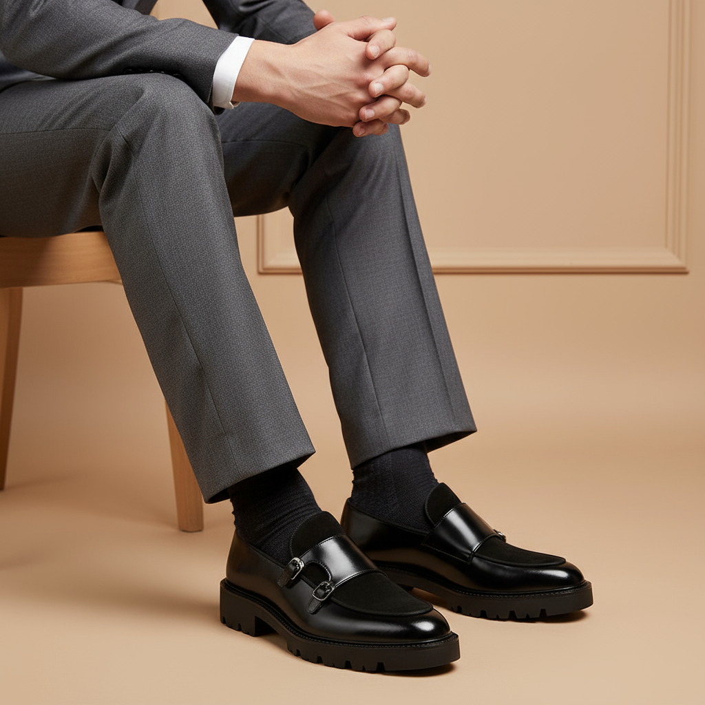 Tommy | Men’s Double Monk Strap Loafers