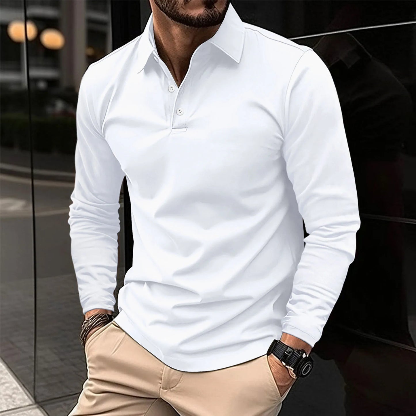 Hugo | Men’s Classic Long Sleeve Polo
