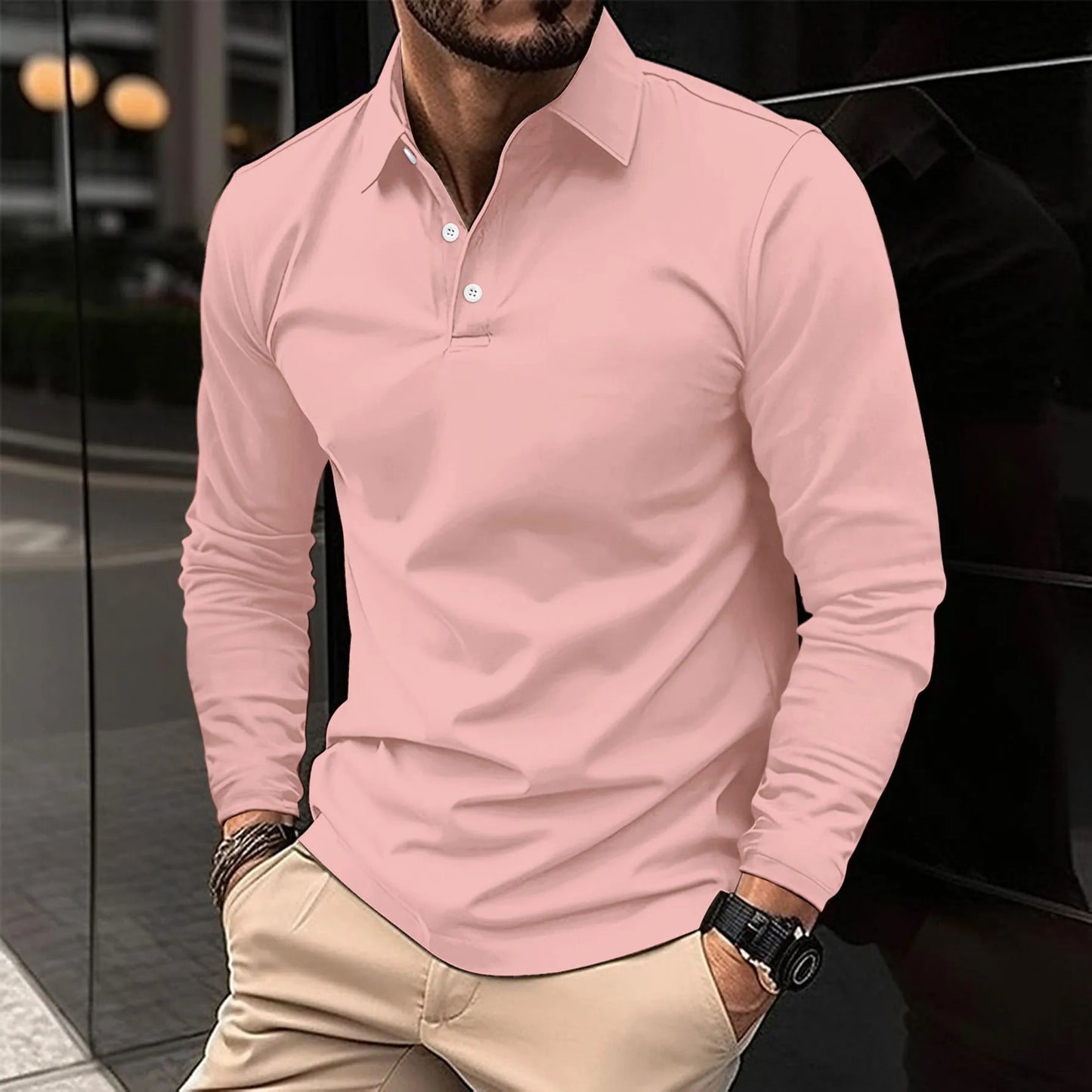 Hugo | Men’s Classic Long Sleeve Polo
