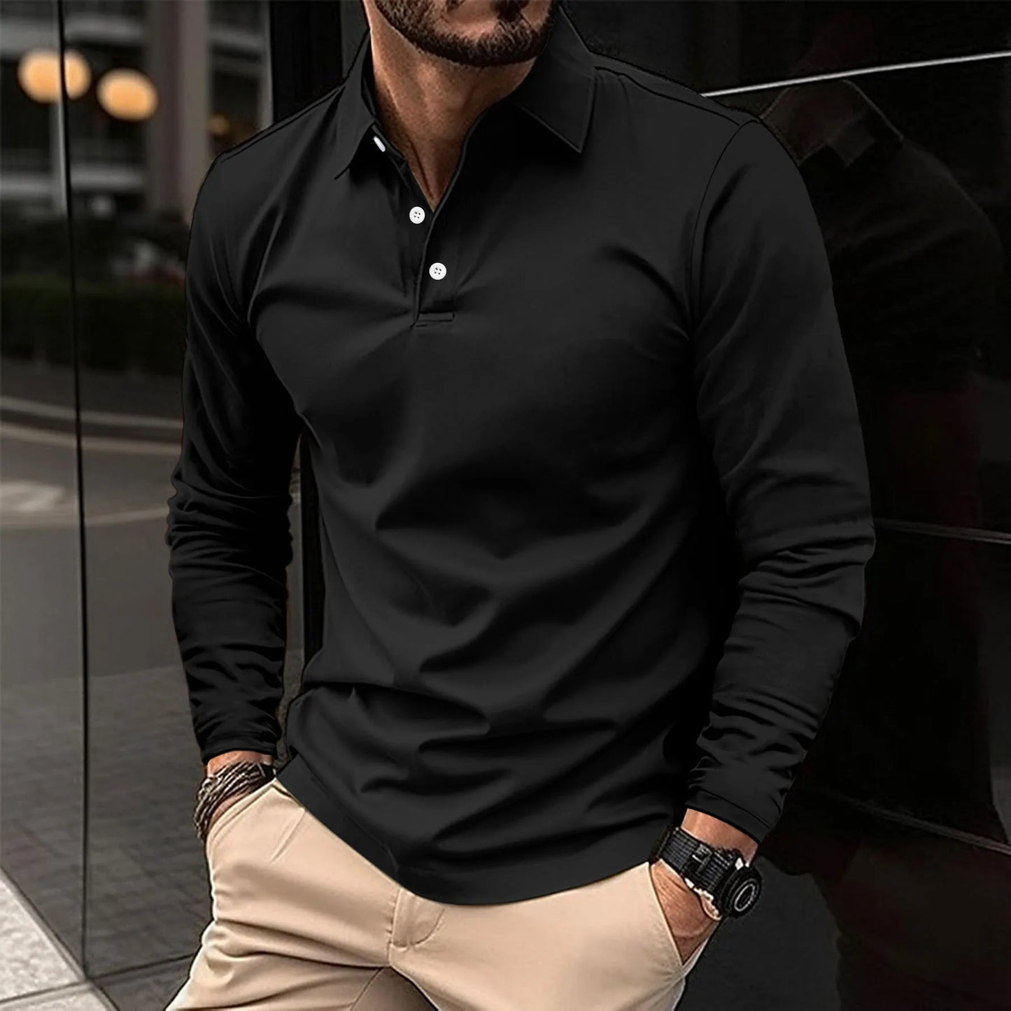 Hugo | Men’s Classic Long Sleeve Polo