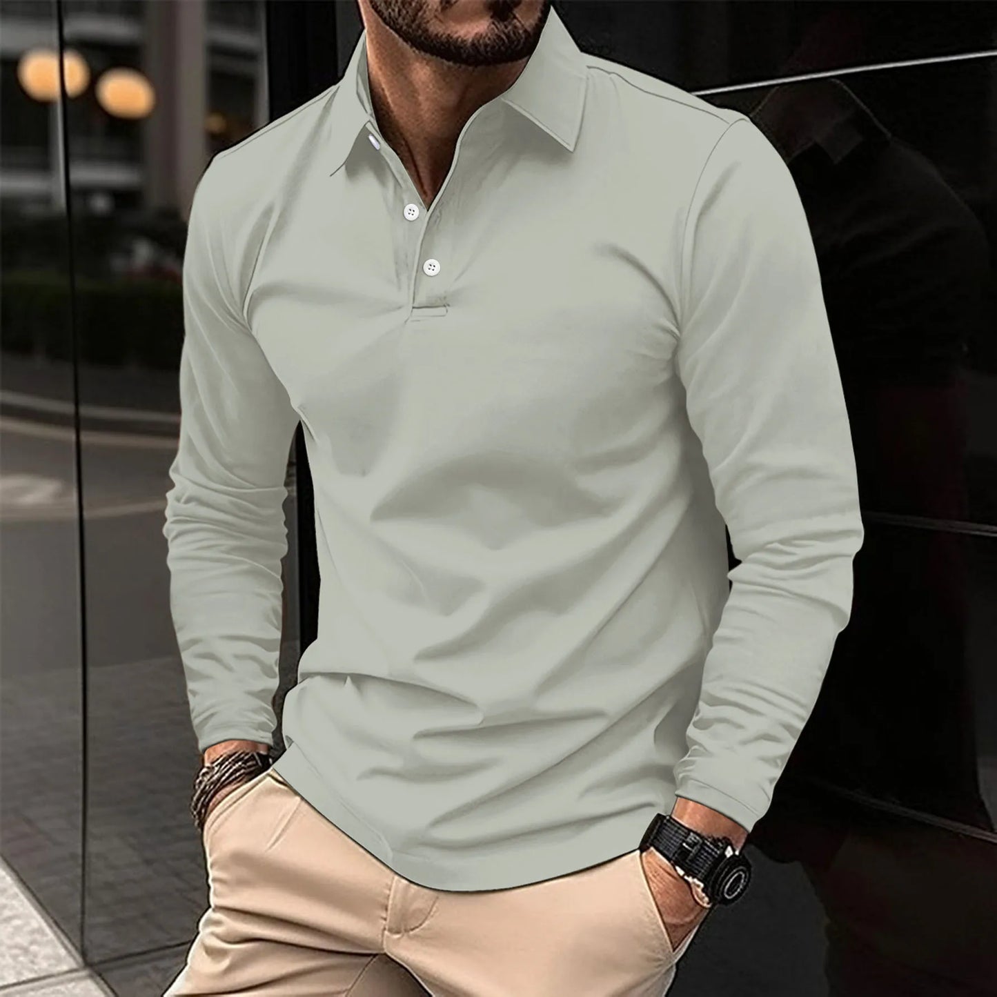 Hugo | Men’s Classic Long Sleeve Polo