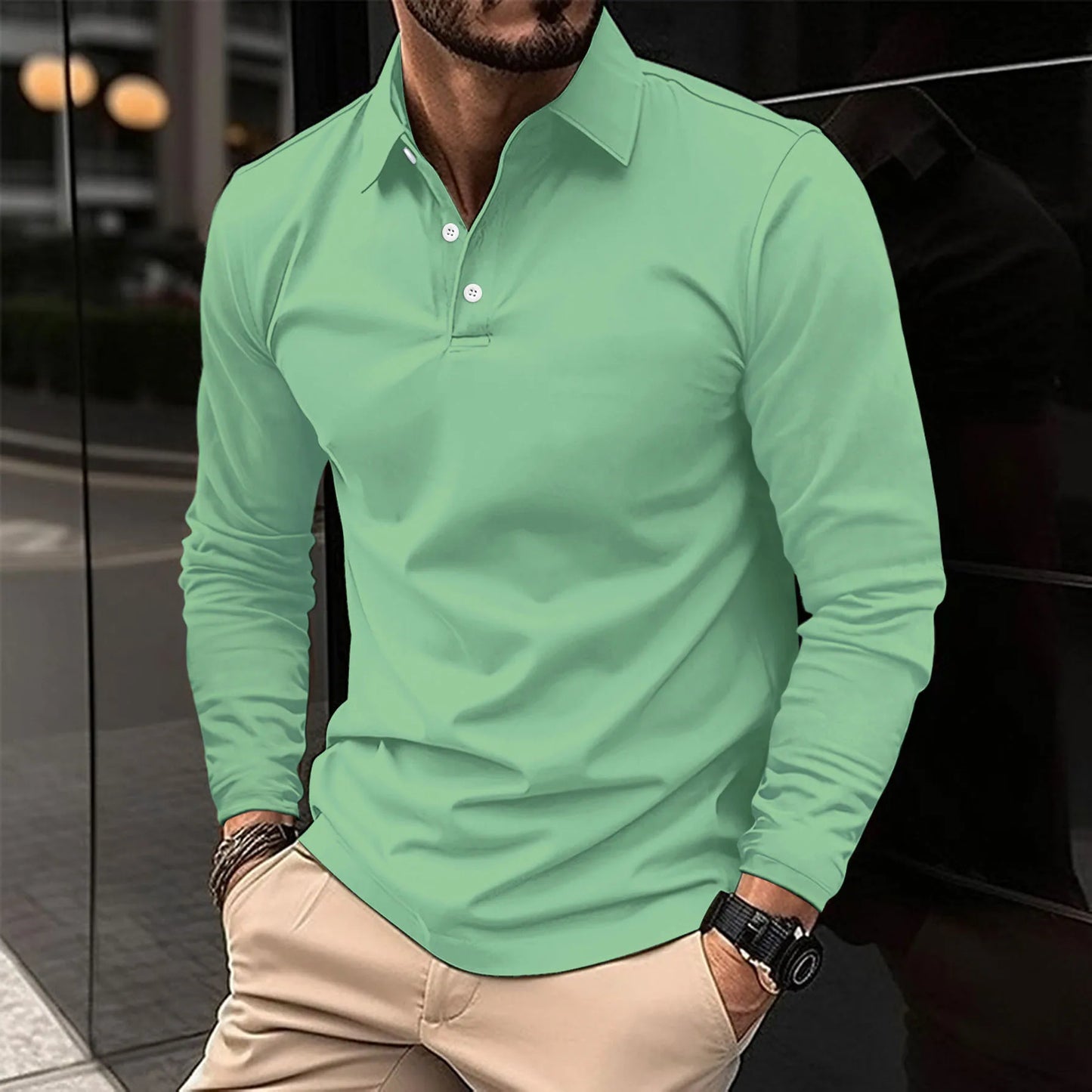Hugo | Men’s Classic Long Sleeve Polo