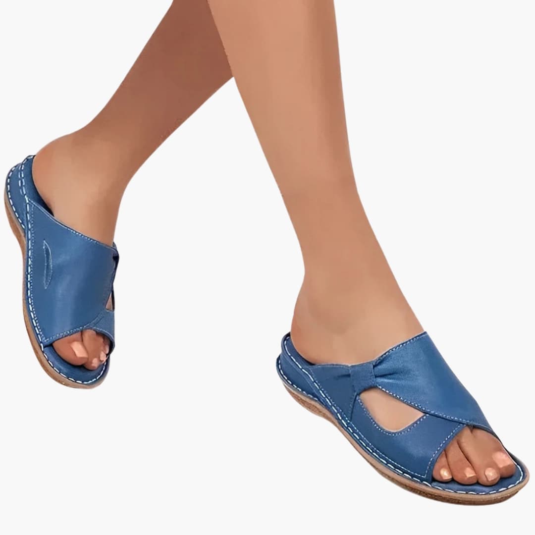 Samantha | Women's Orthopedic Sandals with Contoured Sole and Slip On