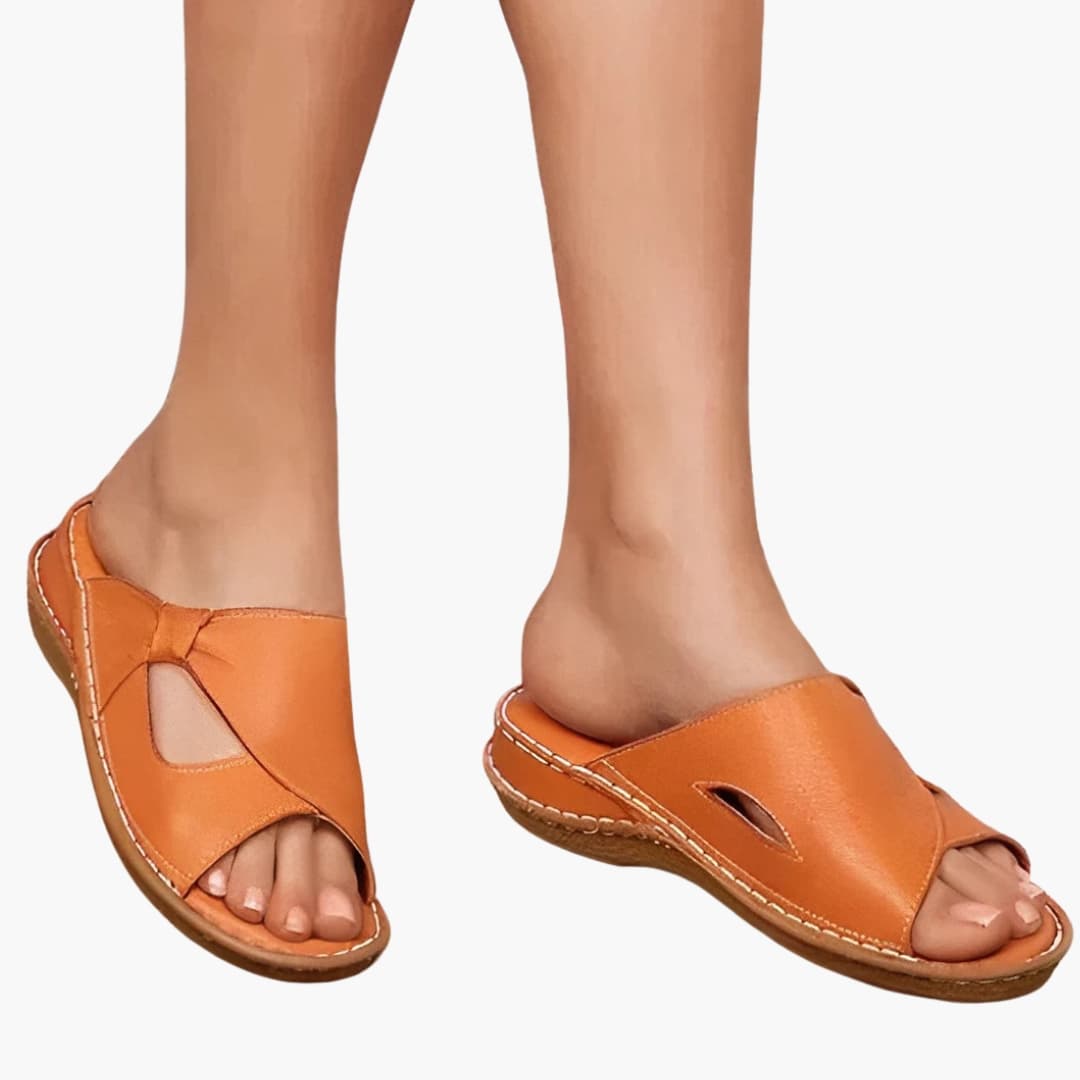 Samantha | Women's Orthopedic Sandals with Contoured Sole and Slip On