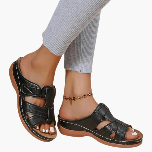 Sarah | Women's Orthopedic Sandals with Open Toe and Contoured Footbed