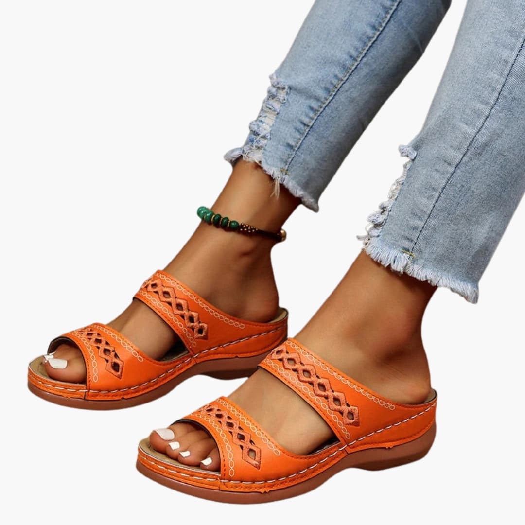 Patricia | Women's Sandals with Adjustable Straps and Arch Support