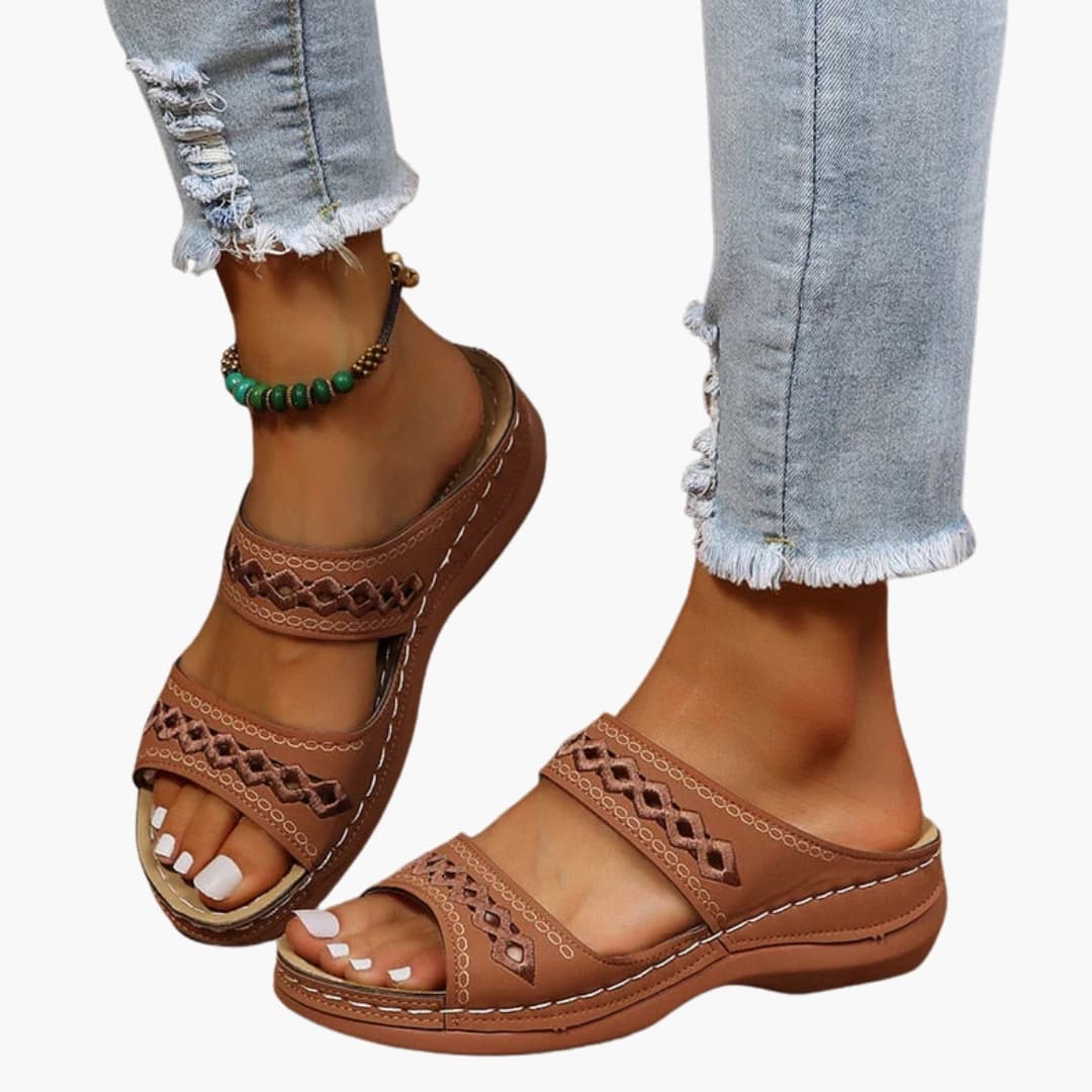 Patricia | Women's Sandals with Adjustable Straps and Arch Support