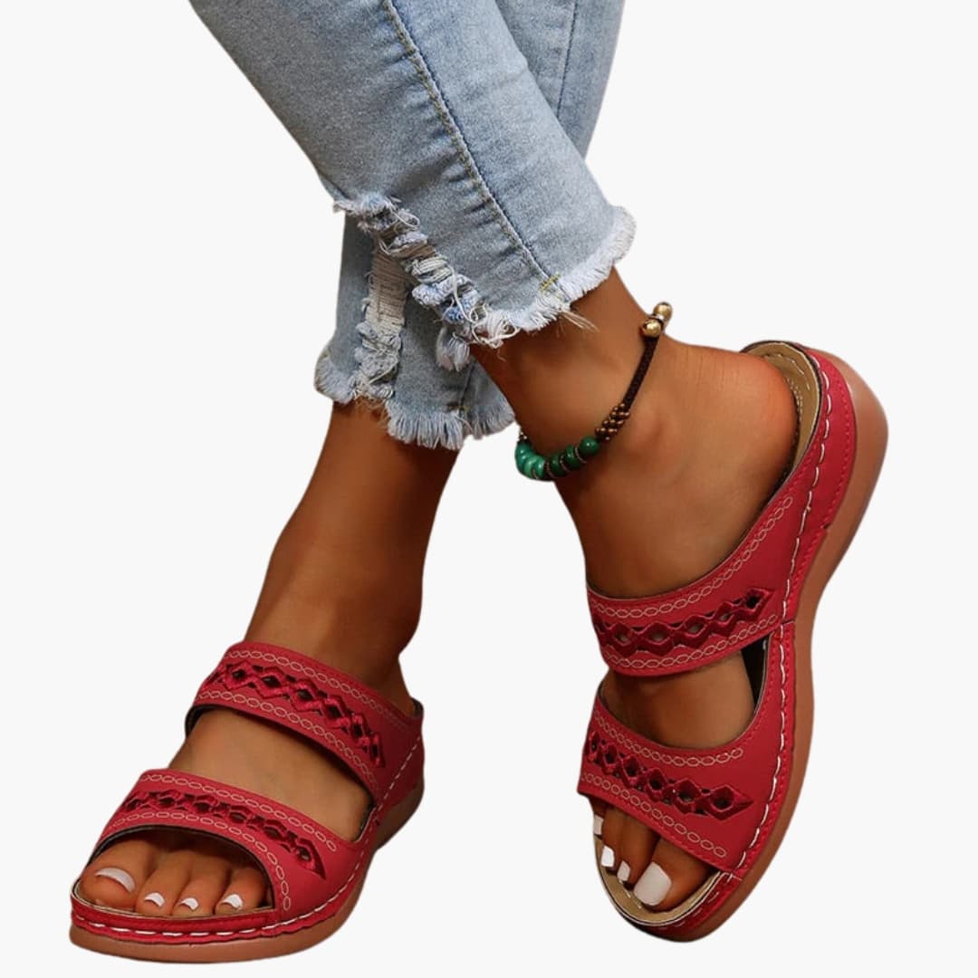 Patricia | Women's Sandals with Adjustable Straps and Arch Support