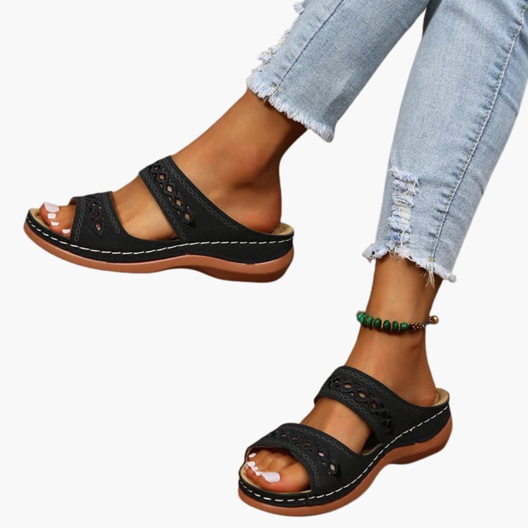 Patricia | Women's Sandals with Adjustable Straps and Arch Support