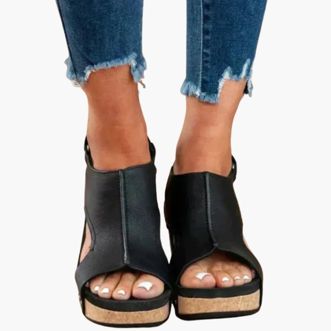 Lena | Women's Sandals with Orthopedic Footbed and Adjustable Straps