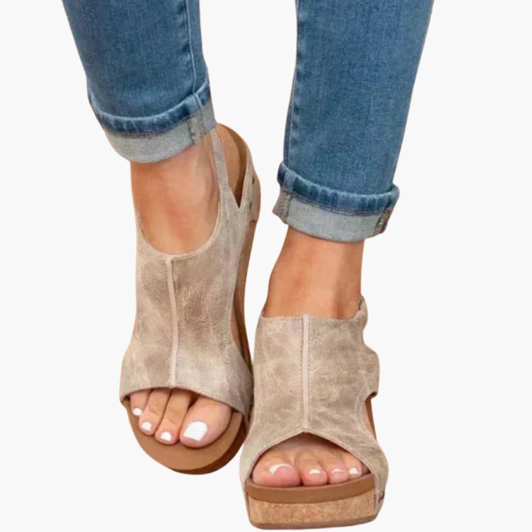 Lena | Women's Sandals with Orthopedic Footbed and Adjustable Straps