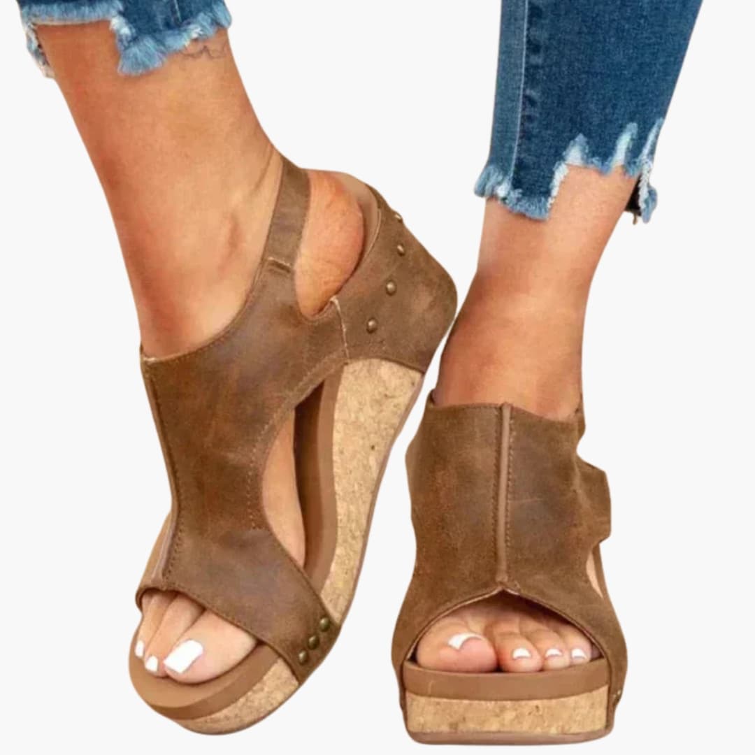 Lena | Women's Sandals with Orthopedic Footbed and Adjustable Straps