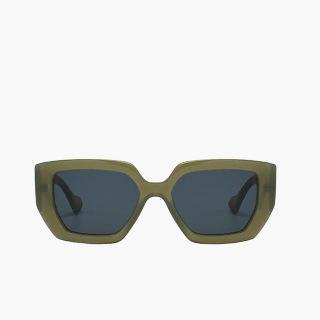 Women's Square Sunglasses with UV Protection and Full Rim