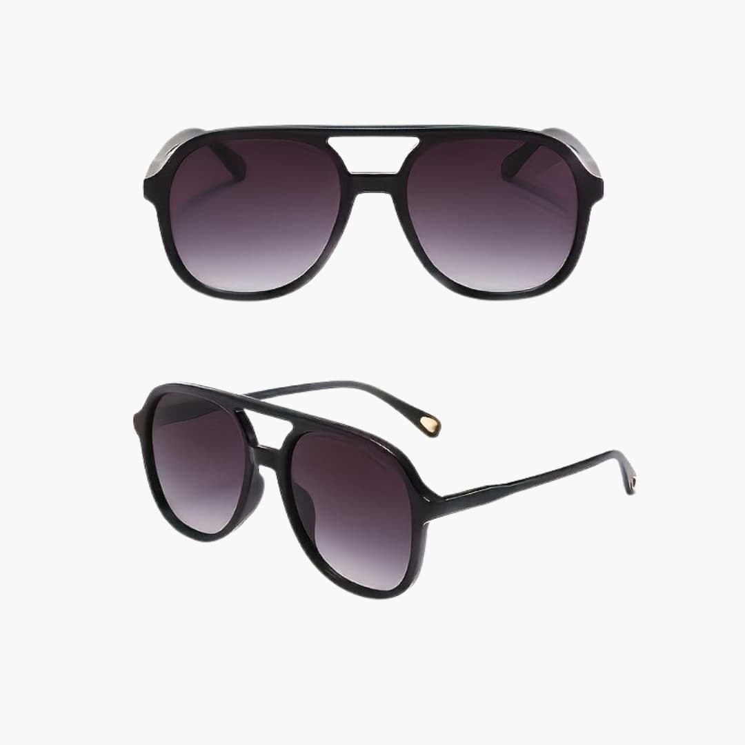 Women's Sunglasses with Aviator Frame and UV400 Lenses