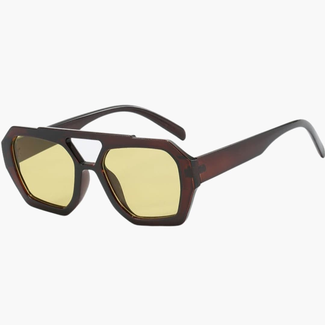 Women's Sunglasses with Bold Design and UV Protection