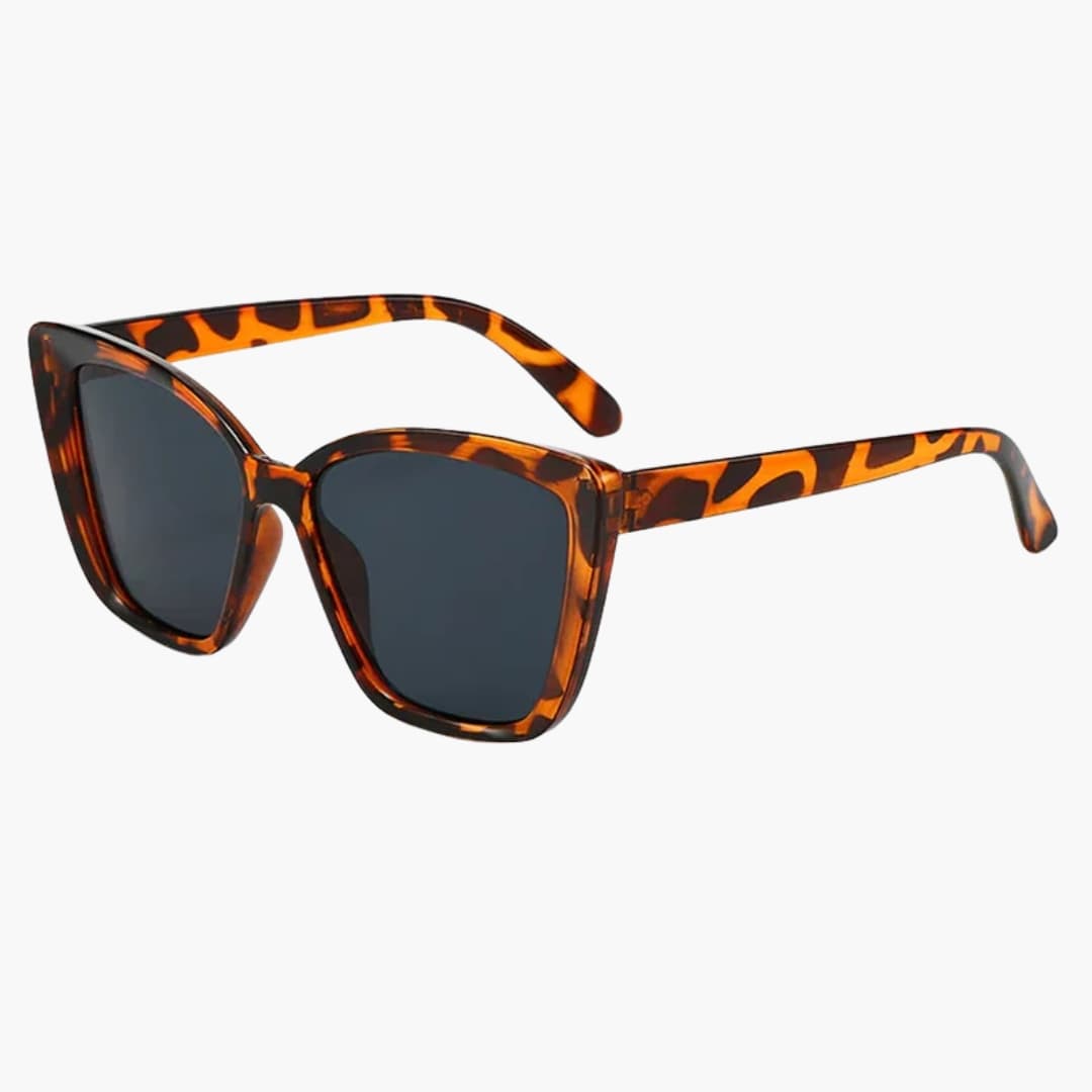 Women's Sunglasses with Cat-Eye Frame and UV Lenses