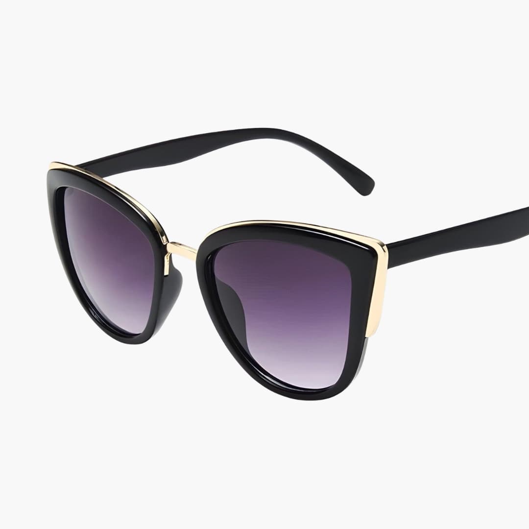 Women's Sunglasses with Cat Eye Frame and Gradient Lense