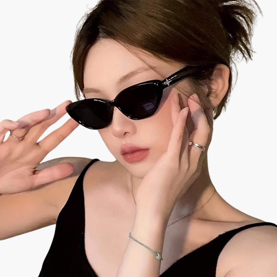 Women's Sunglasses with Cat Eye Frame and Polycarbonate Frame UV400 Lenses