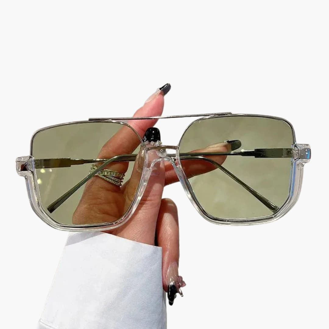 Women's Sunglasses with Full Rim Frame and UV Lenses