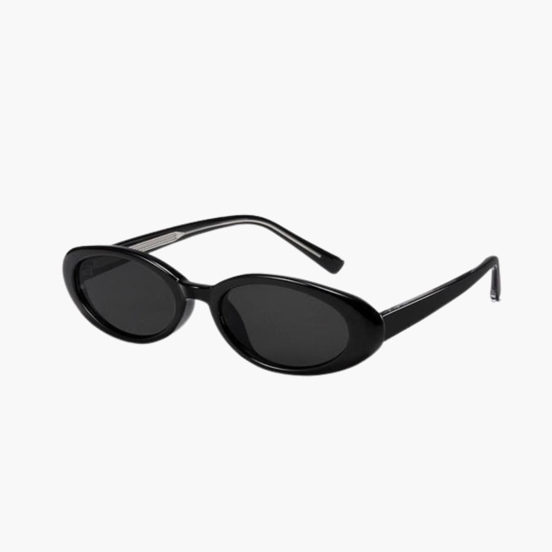 Women's Sunglasses with Oval Frame and Lightweight Construction