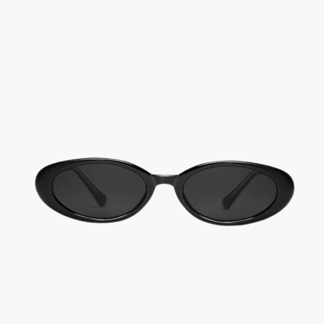 Women's Sunglasses with Oval Frame and UV Protection