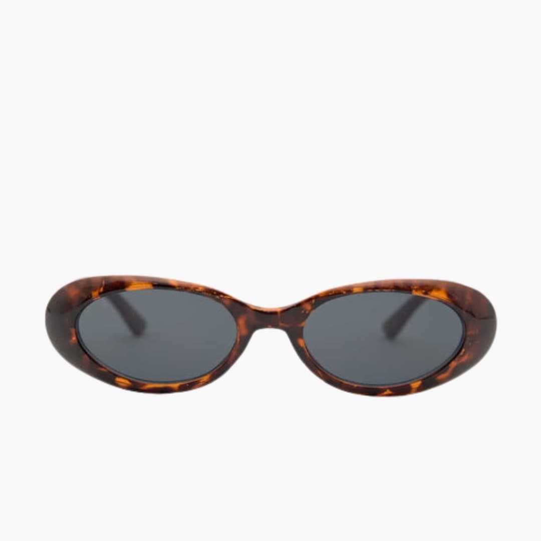 Women's Sunglasses with Oval Frame and UV Protection
