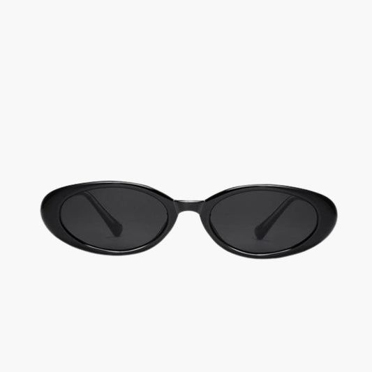 Women's Sunglasses with Oval Lenses and Slim Frame