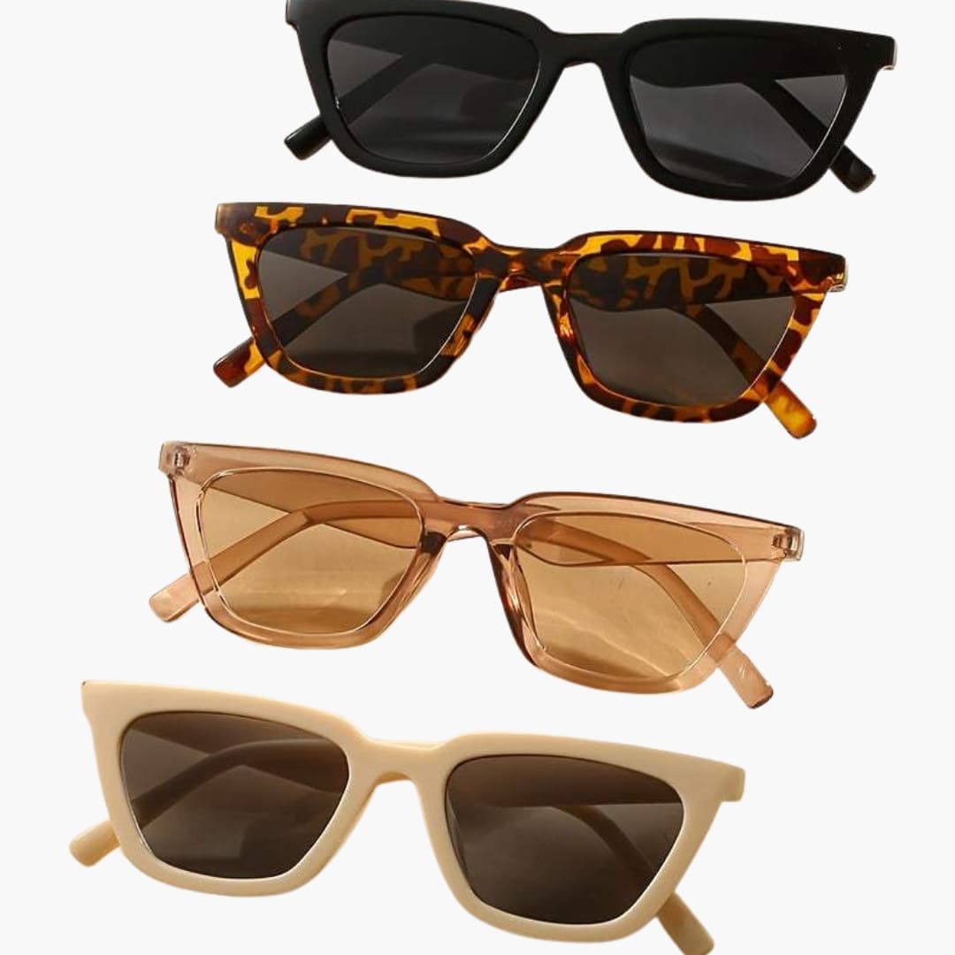 Women's Fashion Sunglasses with Polarized Lenses and Cat-Eye Design
