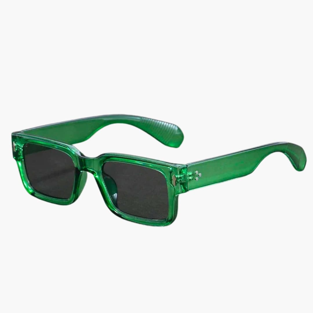 Women's Sunglasses with Rectangular Frame and UV Lenses