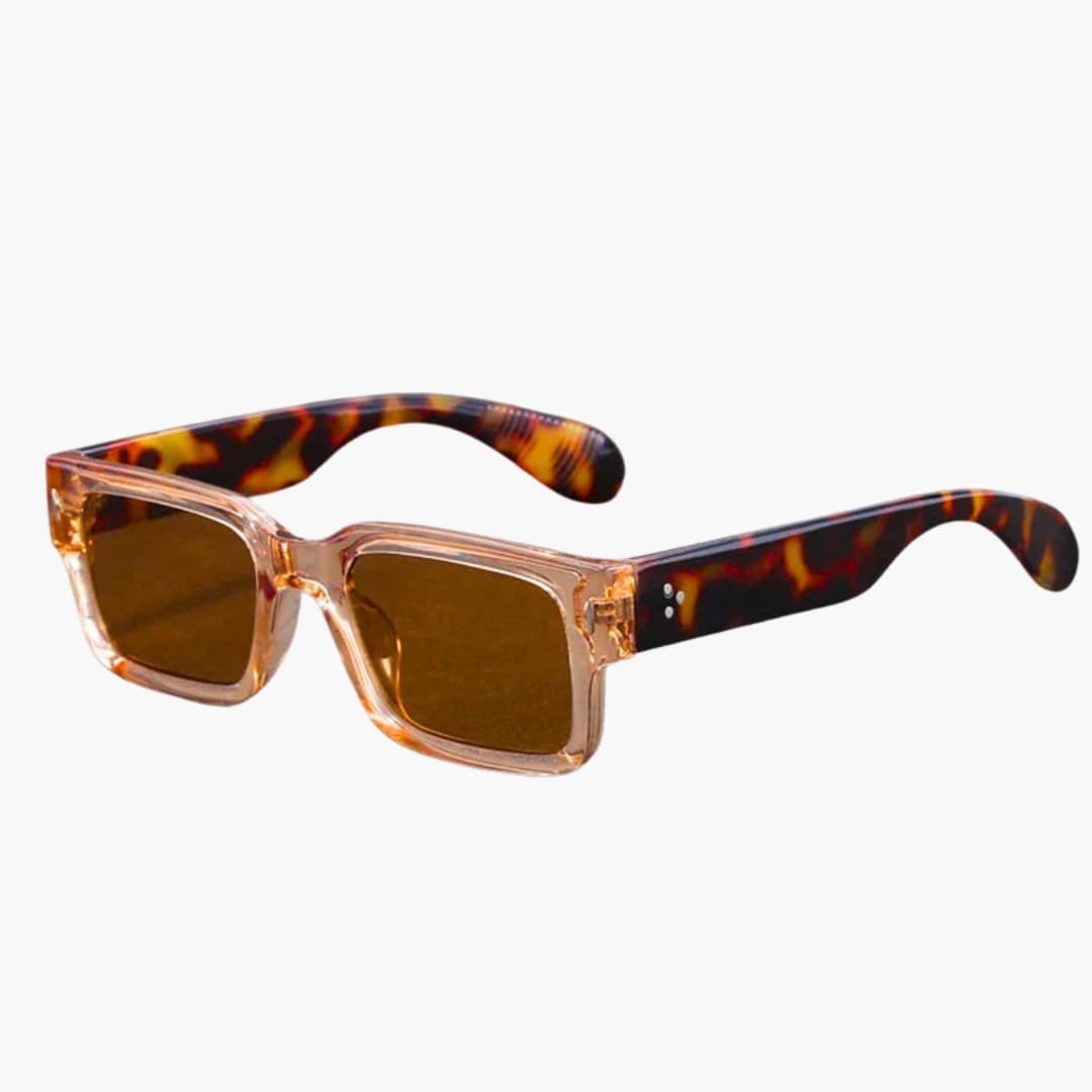 Women's Sunglasses with Rectangular Frame and UV Lenses