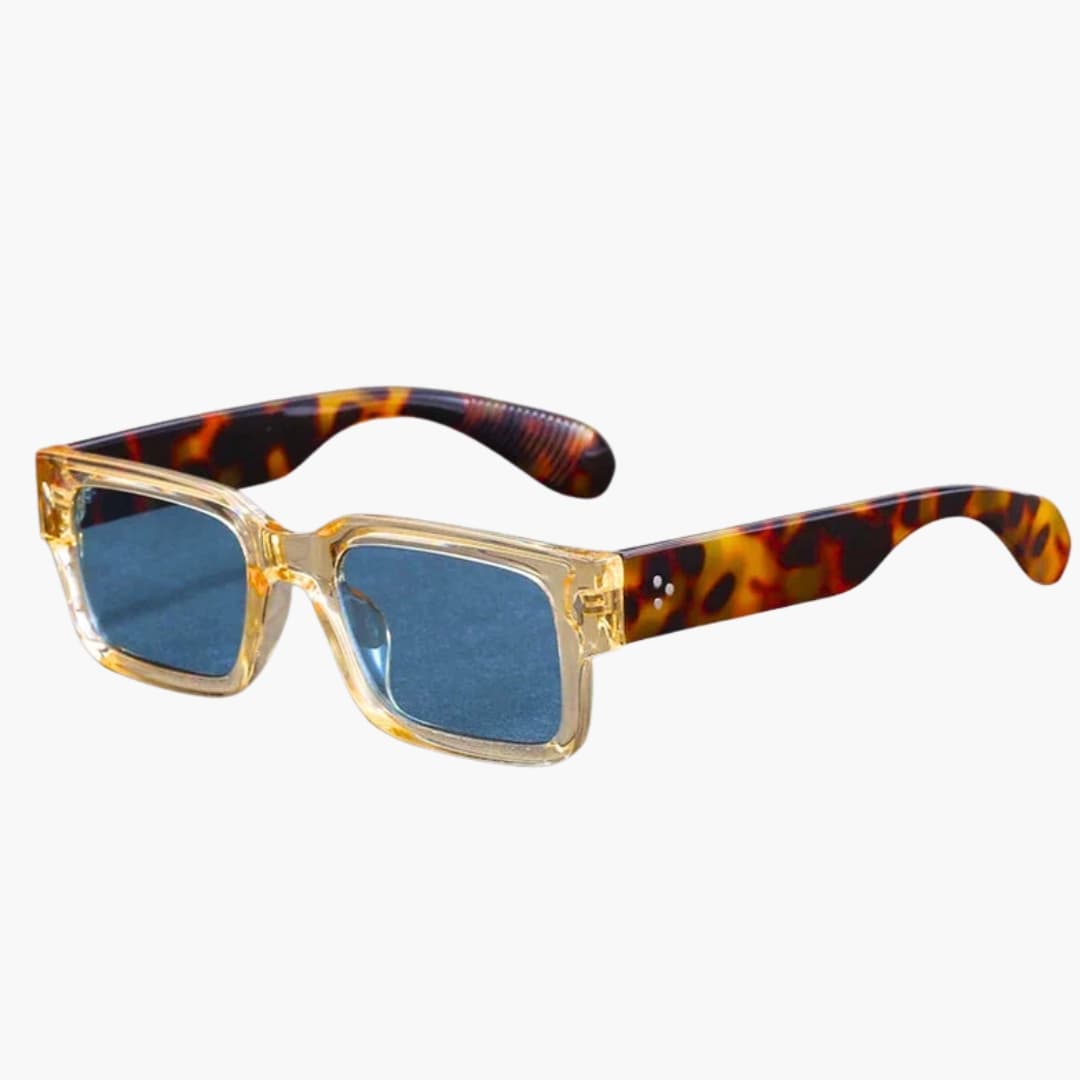 Women's Sunglasses with Rectangular Frame and UV Lenses
