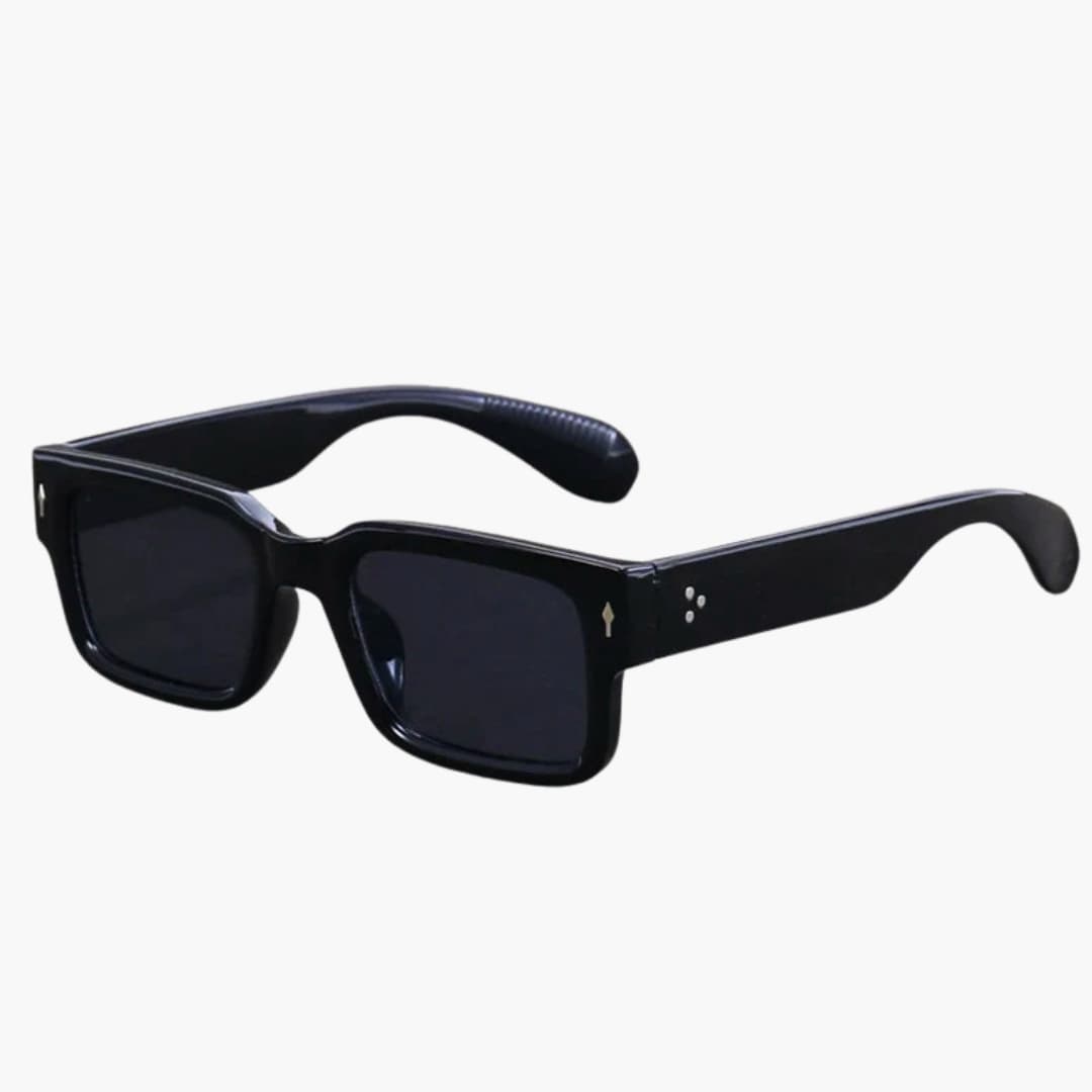 Women's Sunglasses with Rectangular Frame and UV Lenses