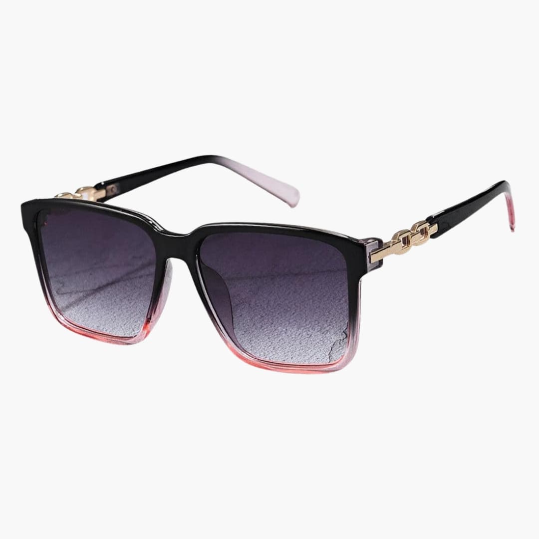 Women's Sunglasses with Square Frame and Gradient Lenses